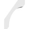Ekena Millwork 4-in. W x 10-in. D x 14-in. H Legacy Architectural Grade PVC Knee Brace BRCP04X10X14LEC - alternate 5